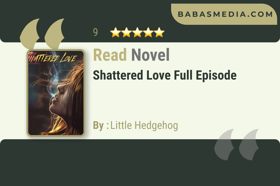 Shattered Love Novel By Little Hedgehog