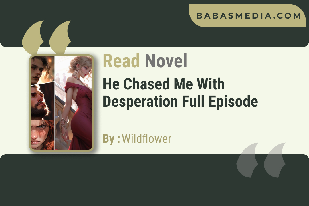 He Chased Me with Desperation Novel By Wildflower / Read and Synopsis