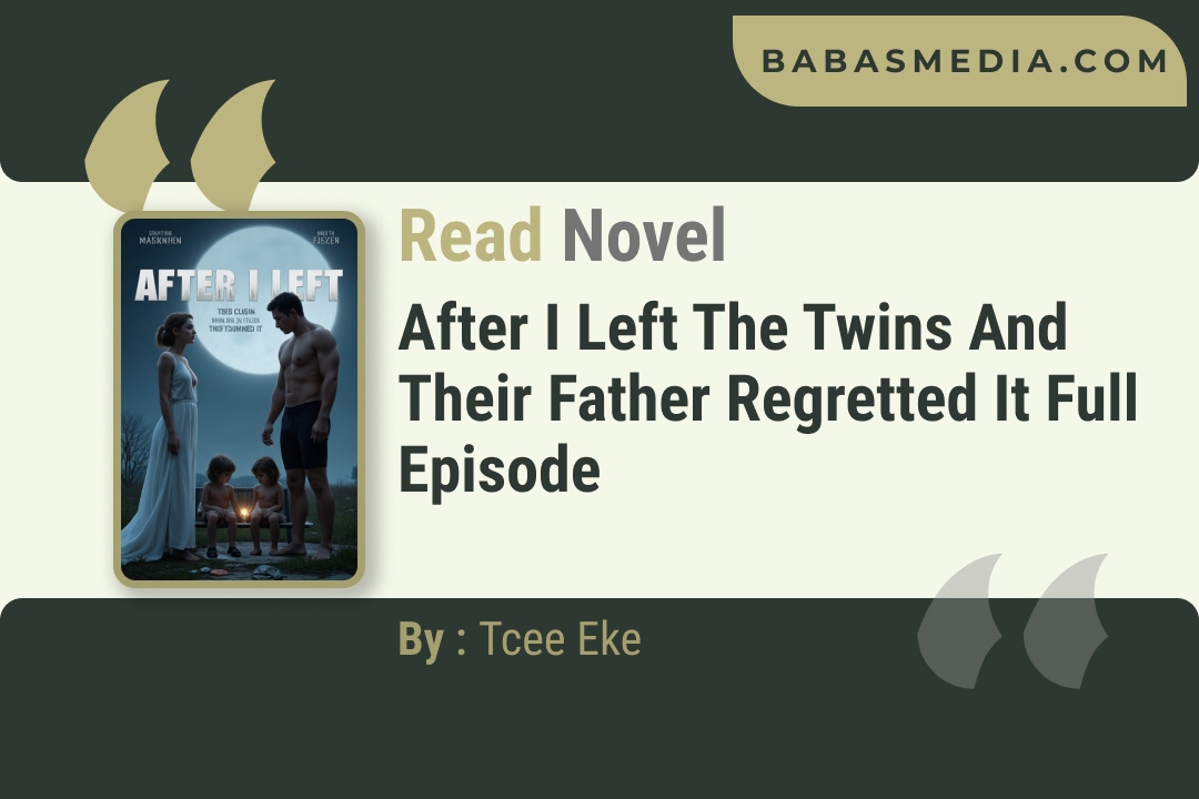 After I Left The Twins and Their Father Regretted It Novel By Tcee Eke Reviews