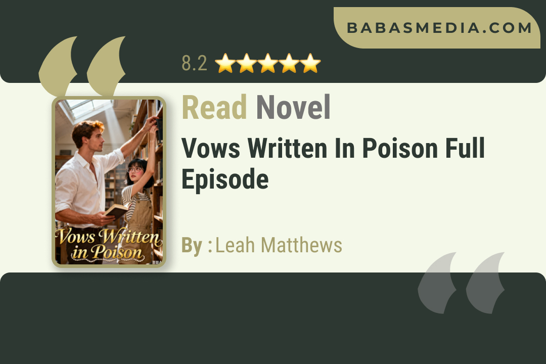 Vows Written in Poison Novel By Leah Matthews Read Reviews