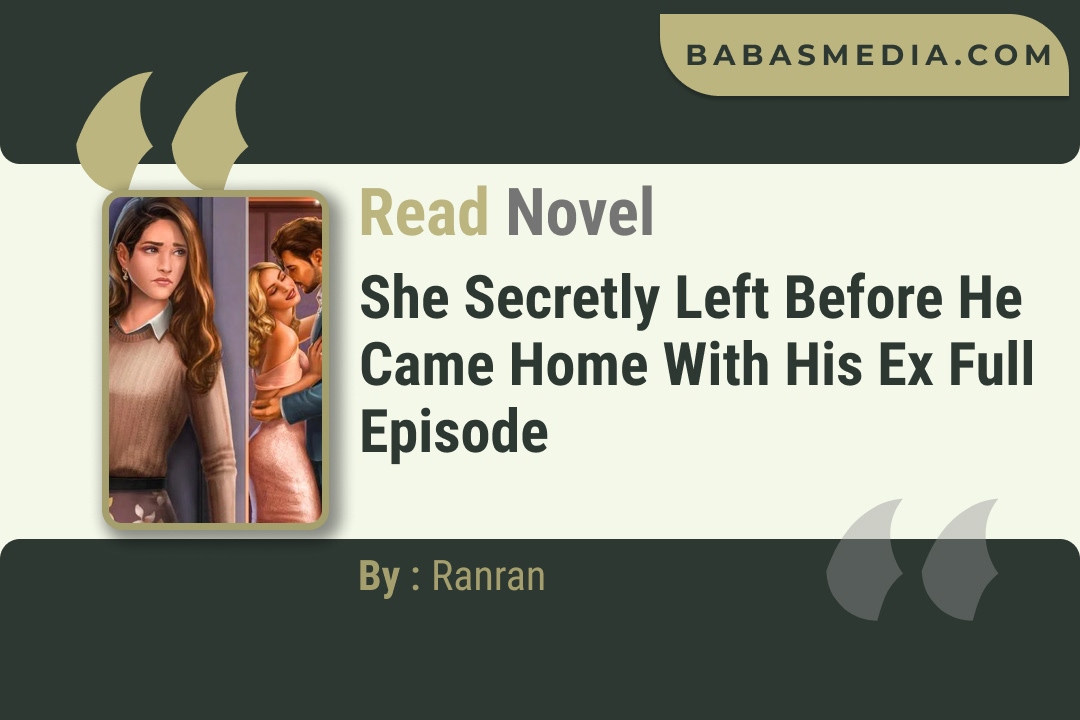 She Secretly Left Before He Came Home With His Ex Novel By Ranran Read Reviews