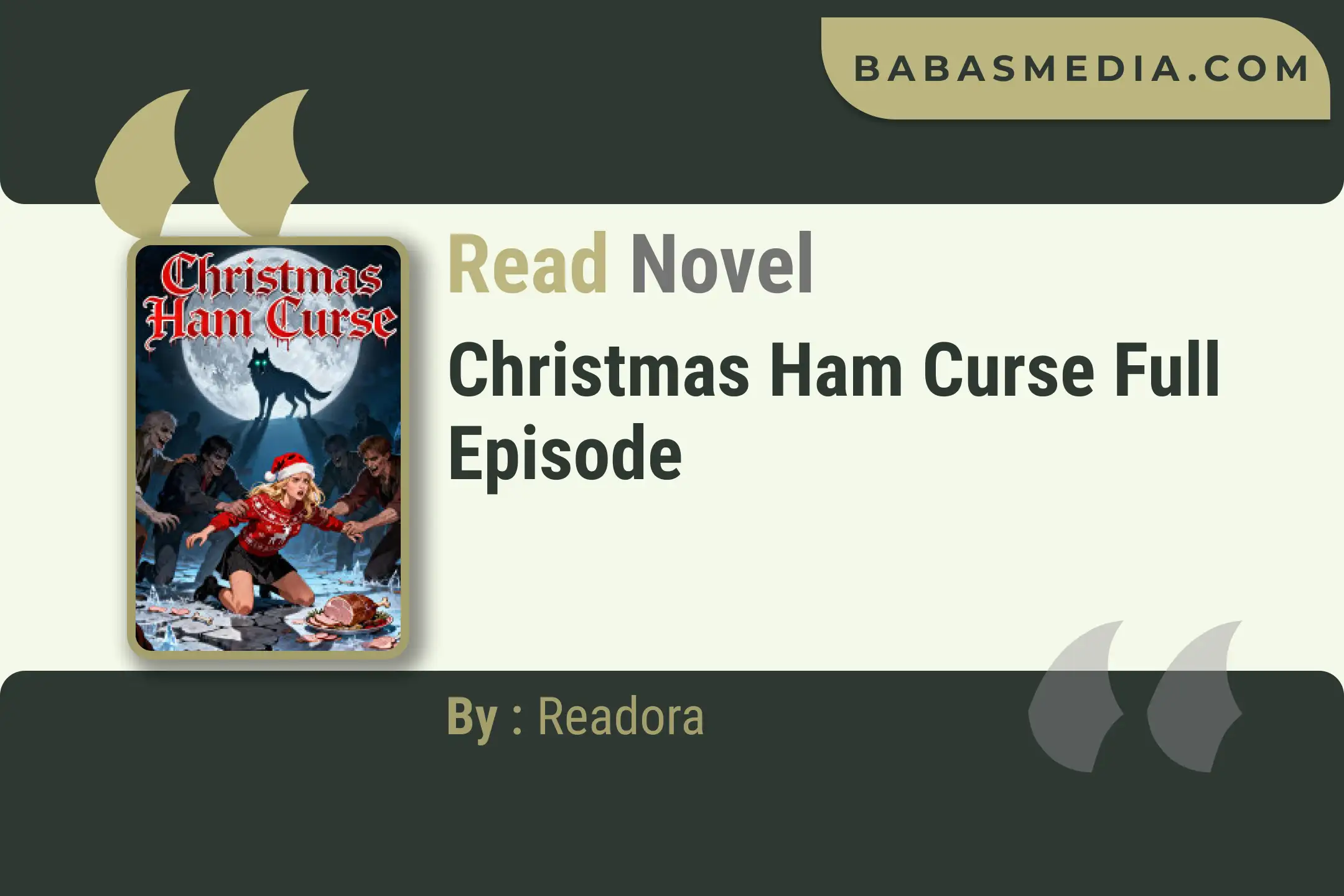 Christmas Ham Curse Novel By Readora Read Reviews