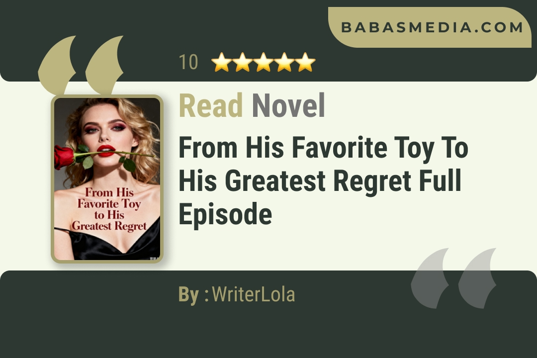 From His Favorite Toy to His Greatest Regret Novel By WriterLola Read Reviews