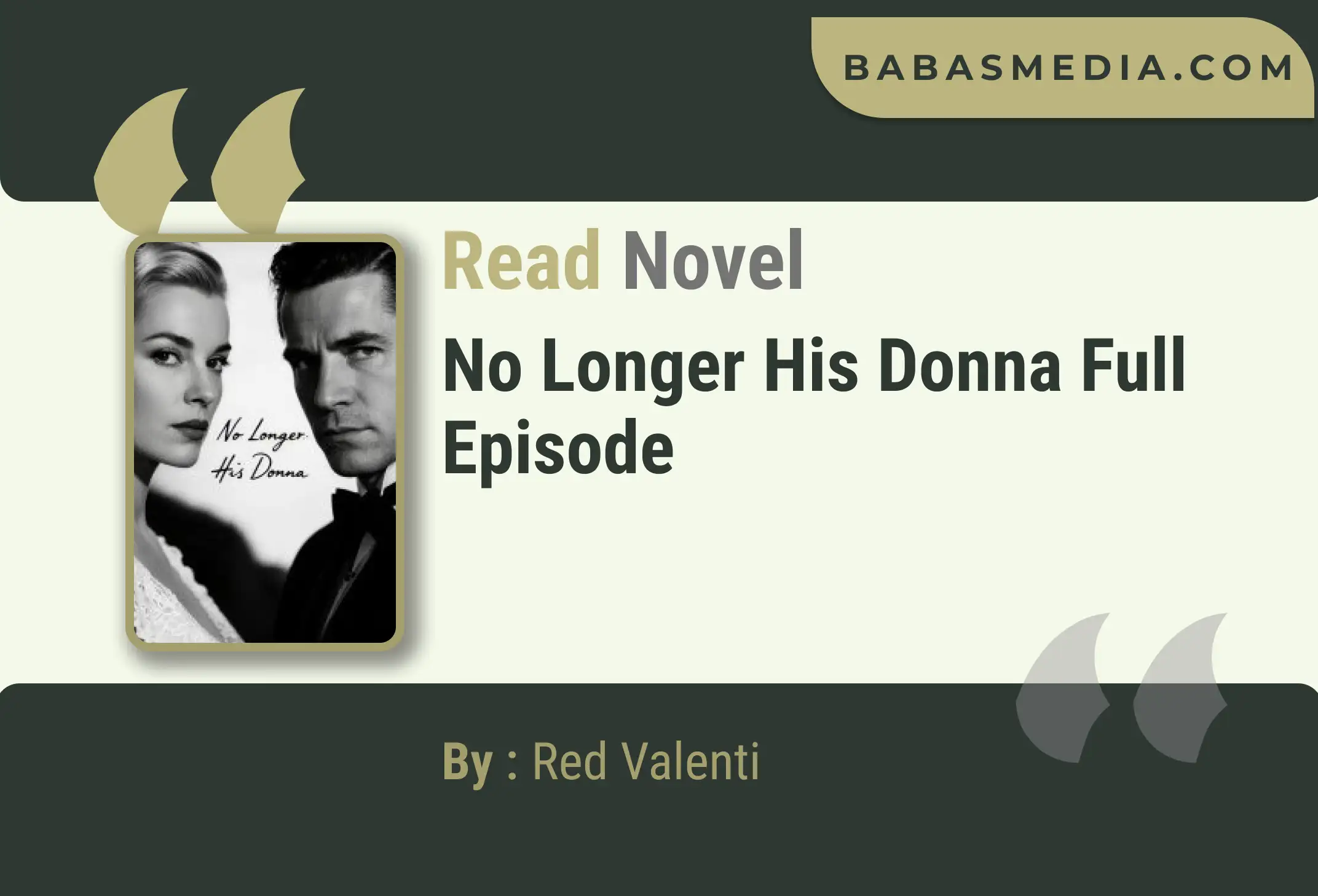 No Longer His Donna Novel By Red Valenti Read Reviews