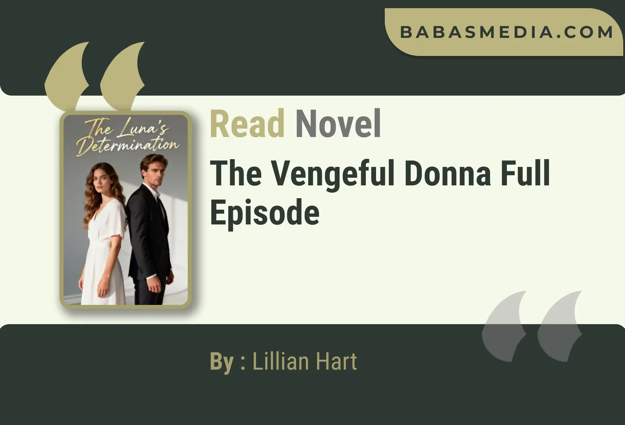 The Vengeful Donna Novel By Lillian Hart Read Reviews