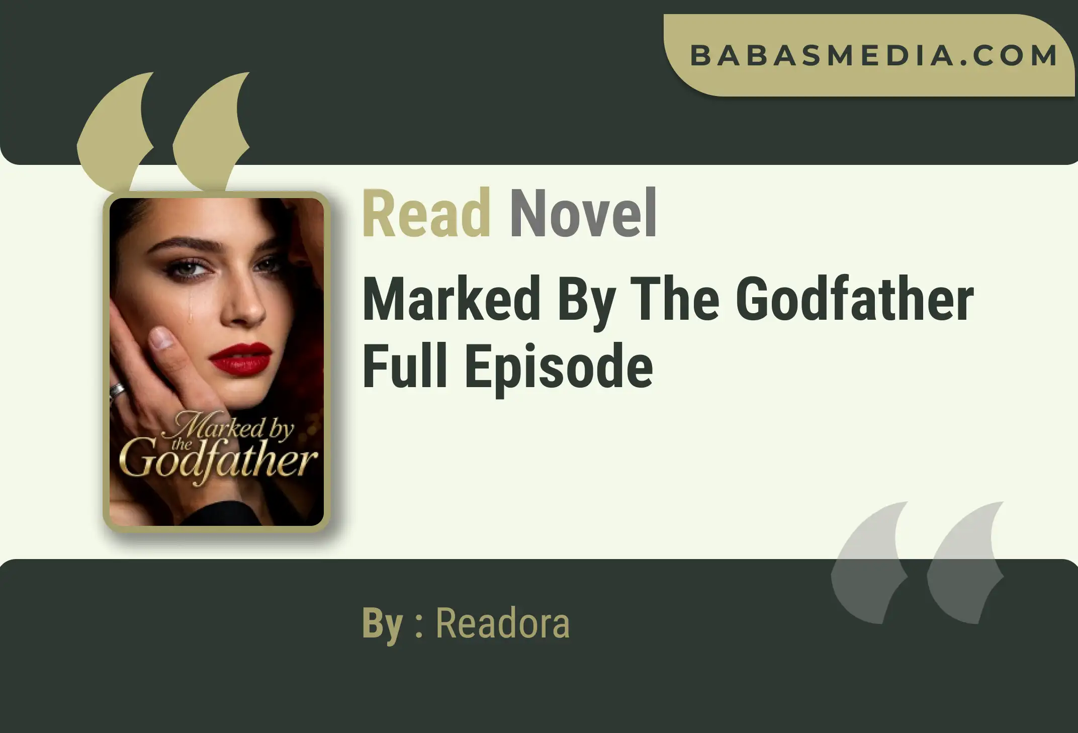 Marked by the Godfather Novel By Readora Read Reviews