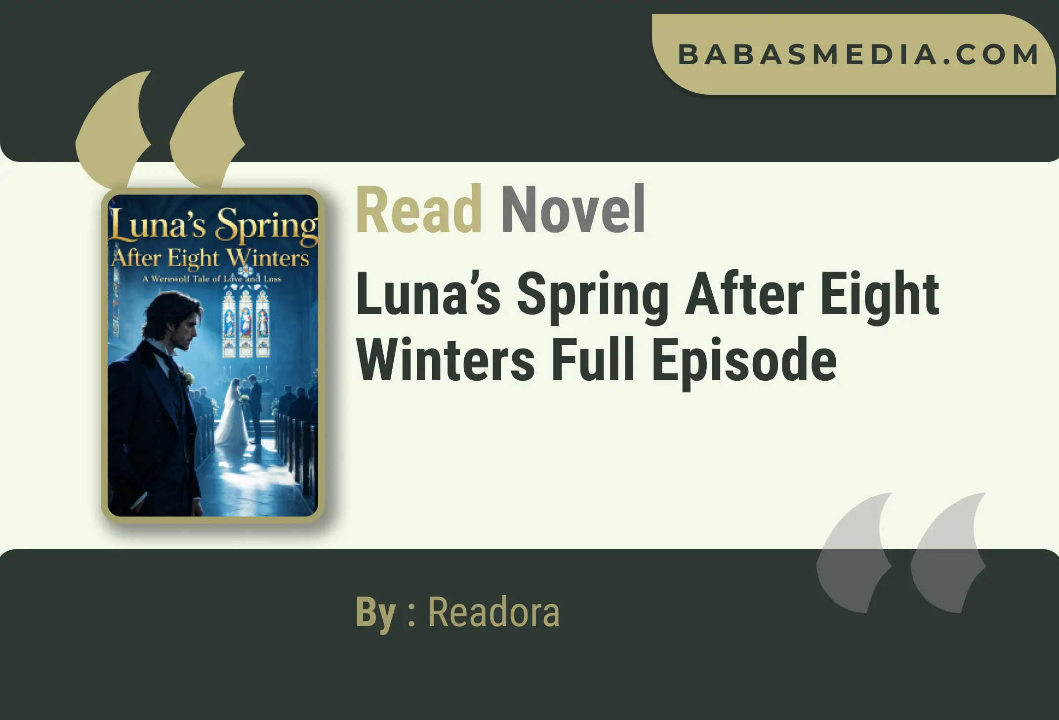 Luna’s Spring After Eight Winters Novel By Readora Read Reviews