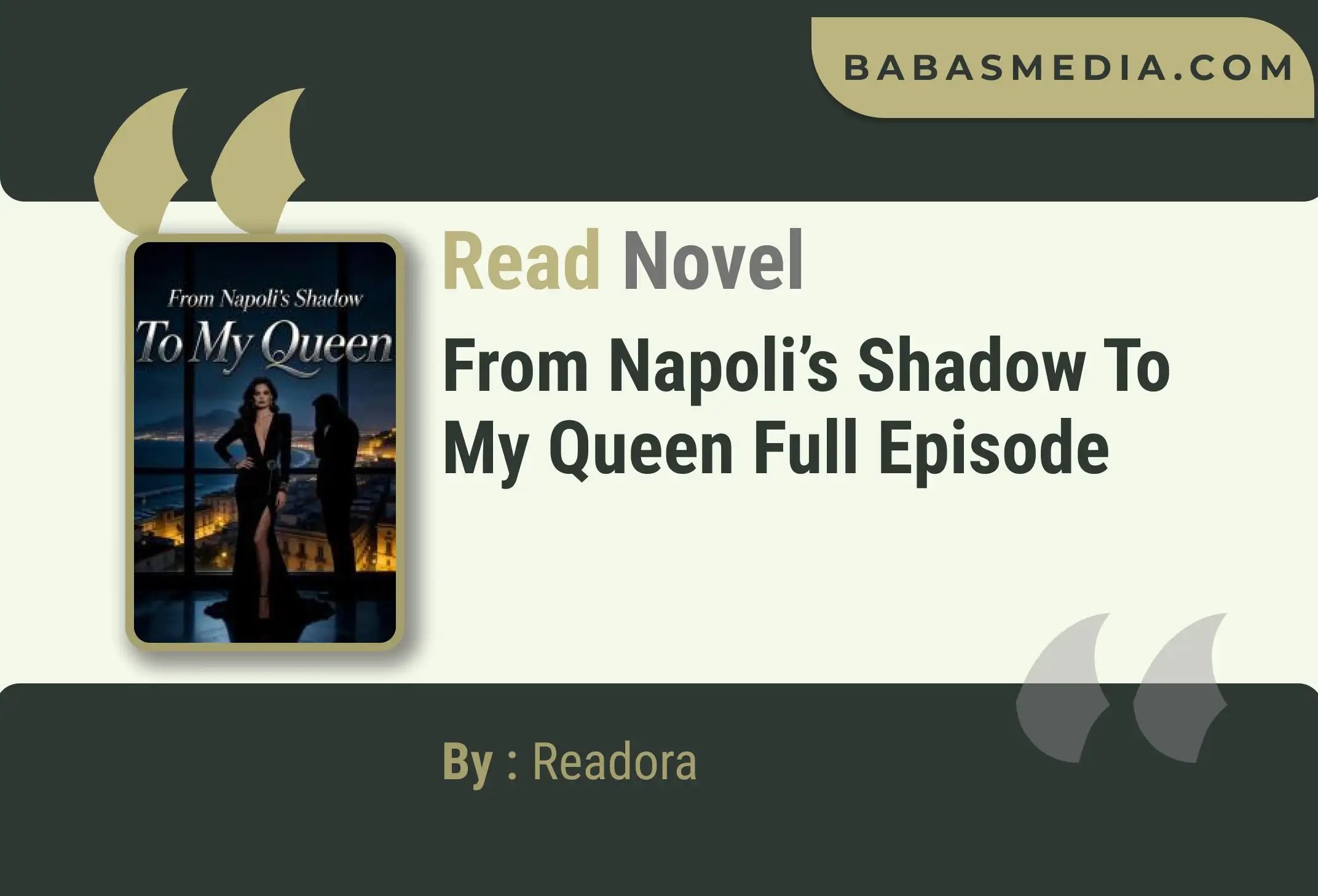 From Napoli’s Shadow To My Queen Novel By Readora Read Reviews