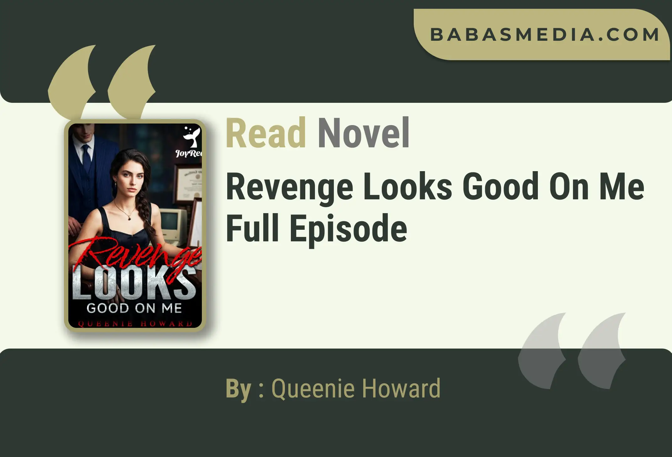 Revenge Looks Good on Me Novel By Queenie Howard Read Reviews